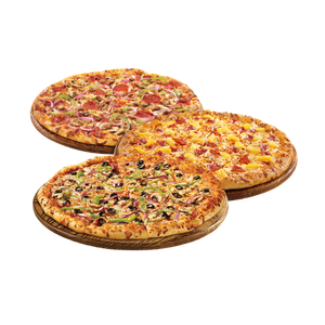 Any 3 Medium Pizzas